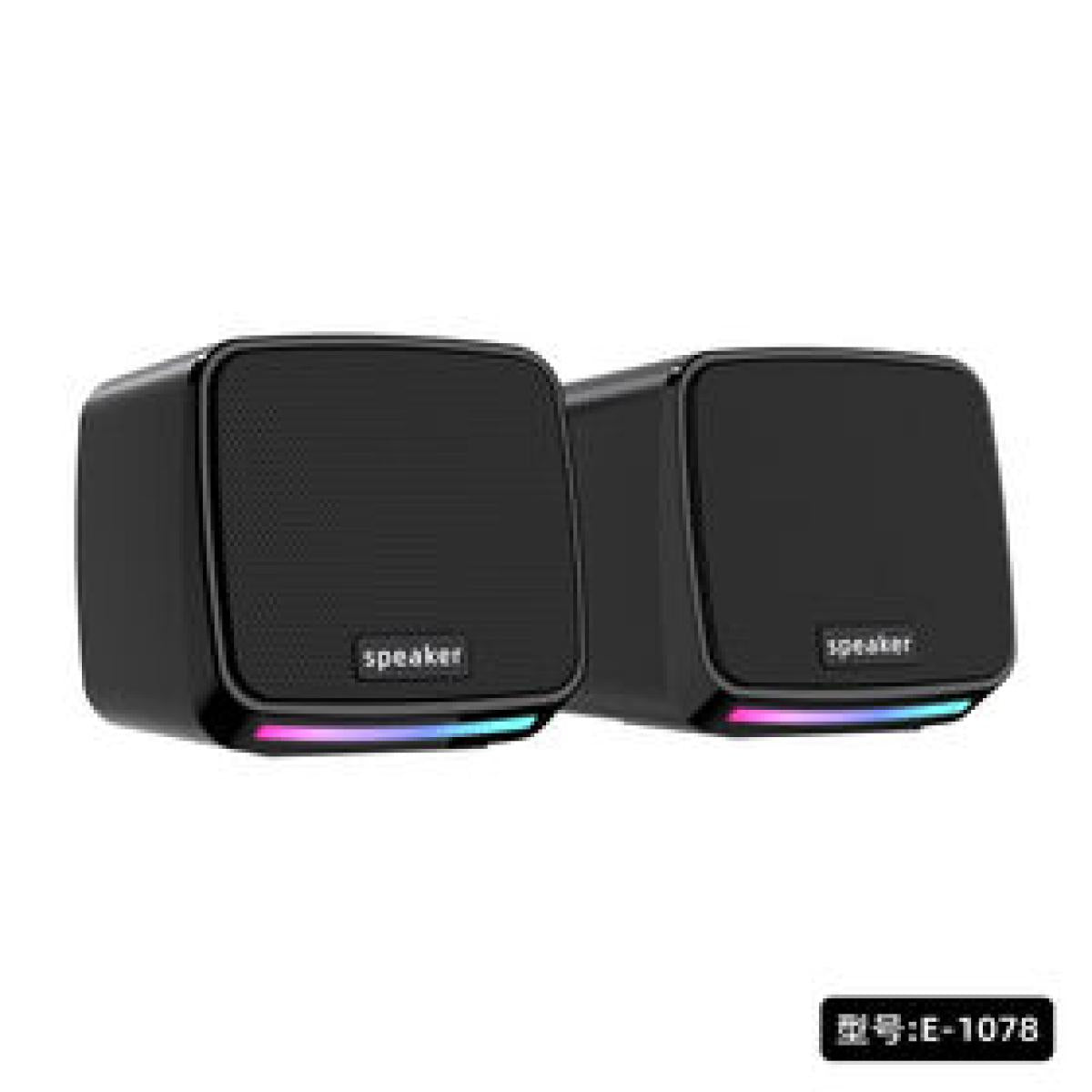 مكبرات صوت الوسائط المتعددة USB للكمبيوتر الشخصي E-1078