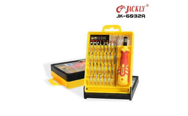 JAKEMY JK-6032-A Screwdriver 32 in 1 Professional Hardware Tools