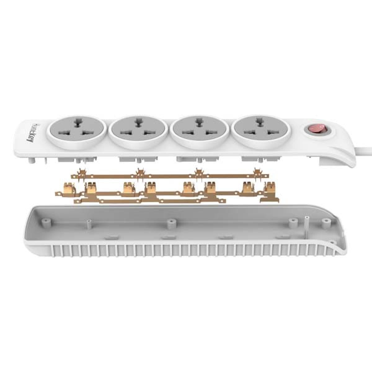 Huntkey SZN401 4 ports EU plug Power Strip 1.8M