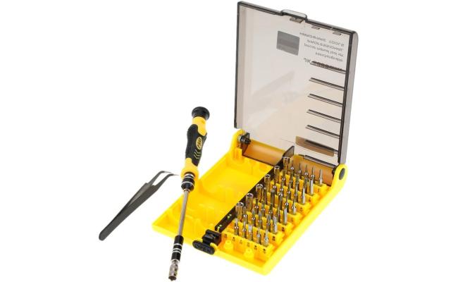 JAKEMY JK-6089-B 45-in-1 Professional Hardware Screw Driver Screwdriver Tool Kit
