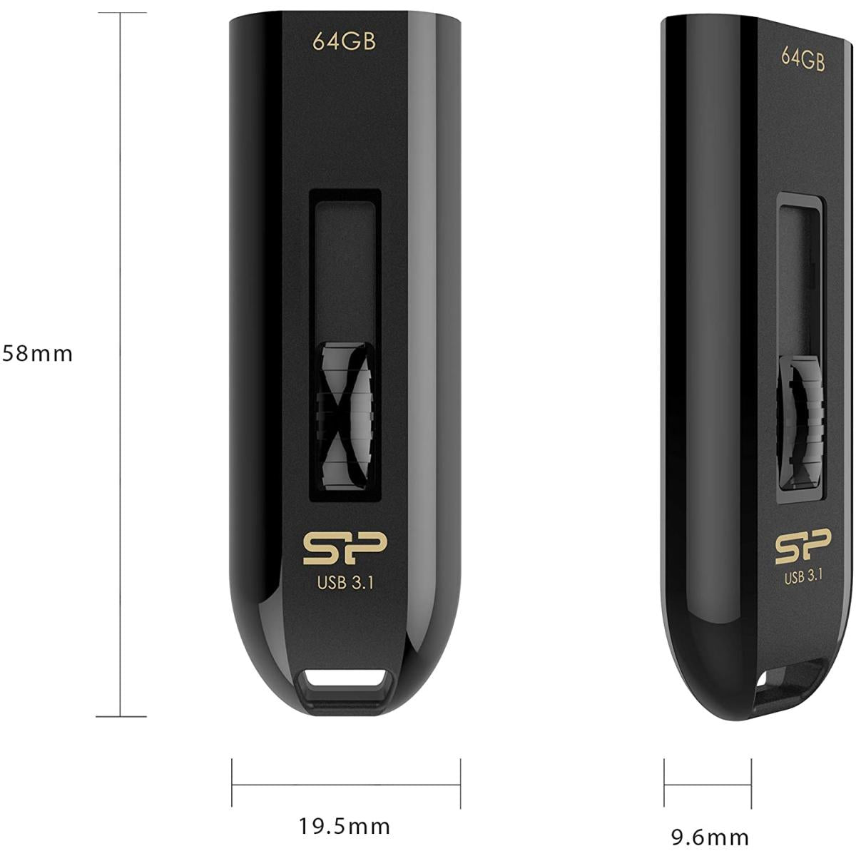 Silicon Power 64GB Blaze B21 Flash Memory