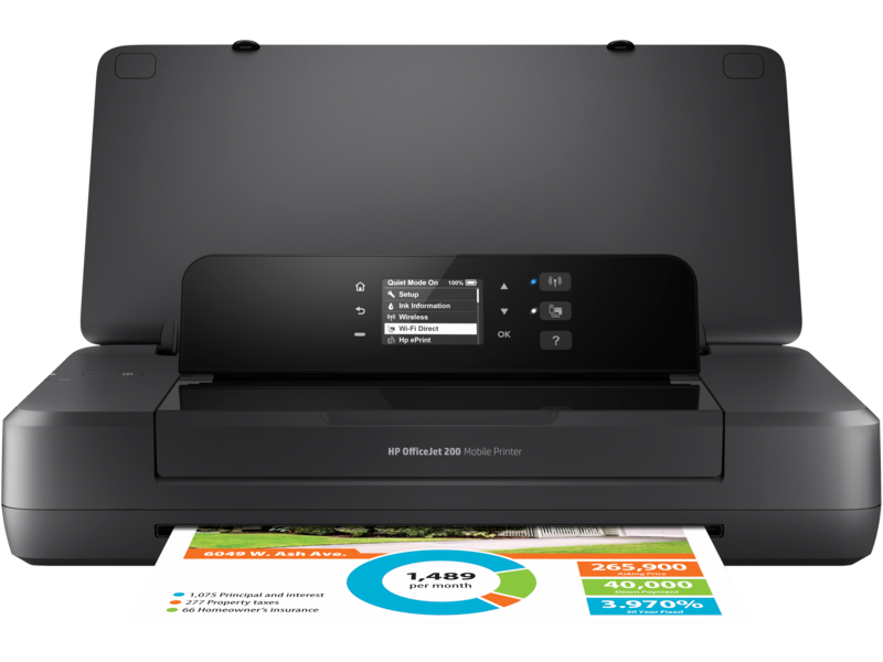 طابعة HP OfficeJet 202 المحمولة (N4K99C)