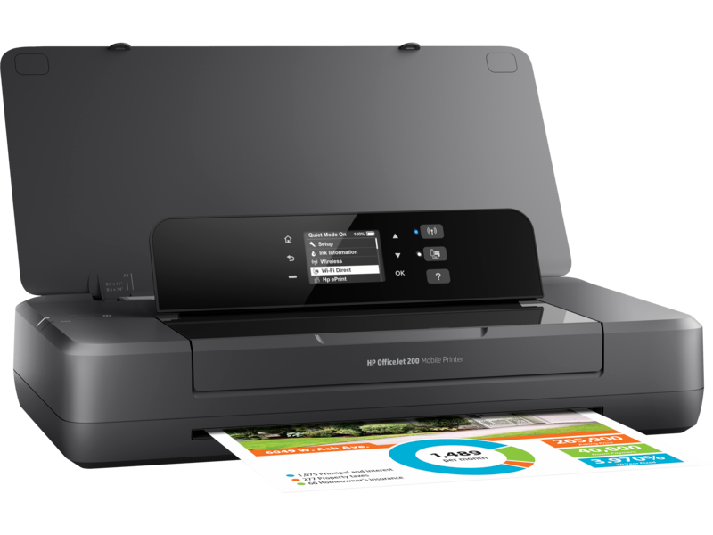 طابعة HP OfficeJet 202 المحمولة (N4K99C)