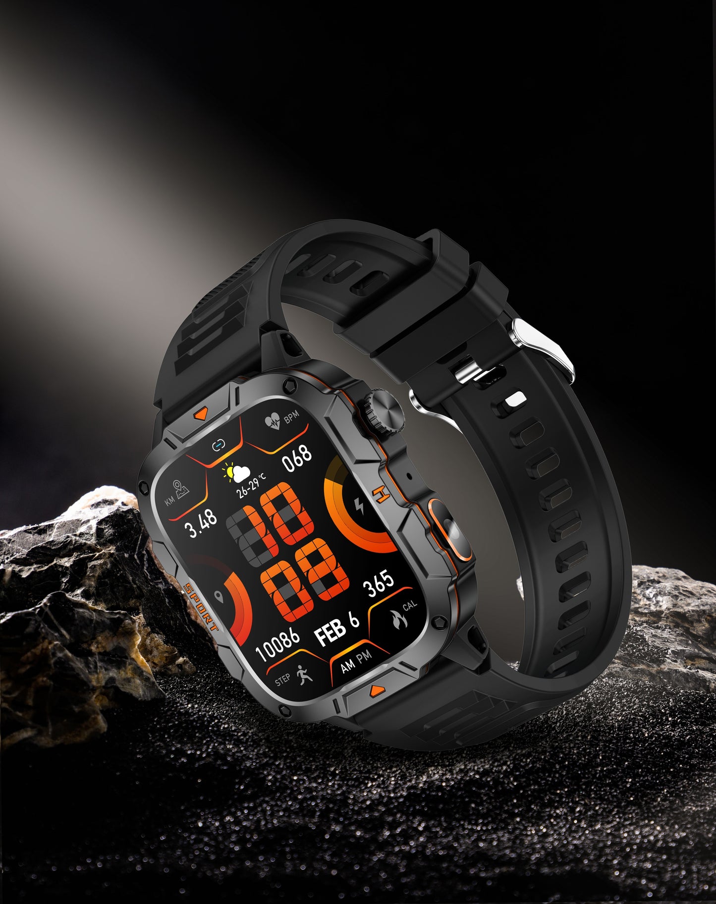 Purspo Smart Watch With LED for Women & Men