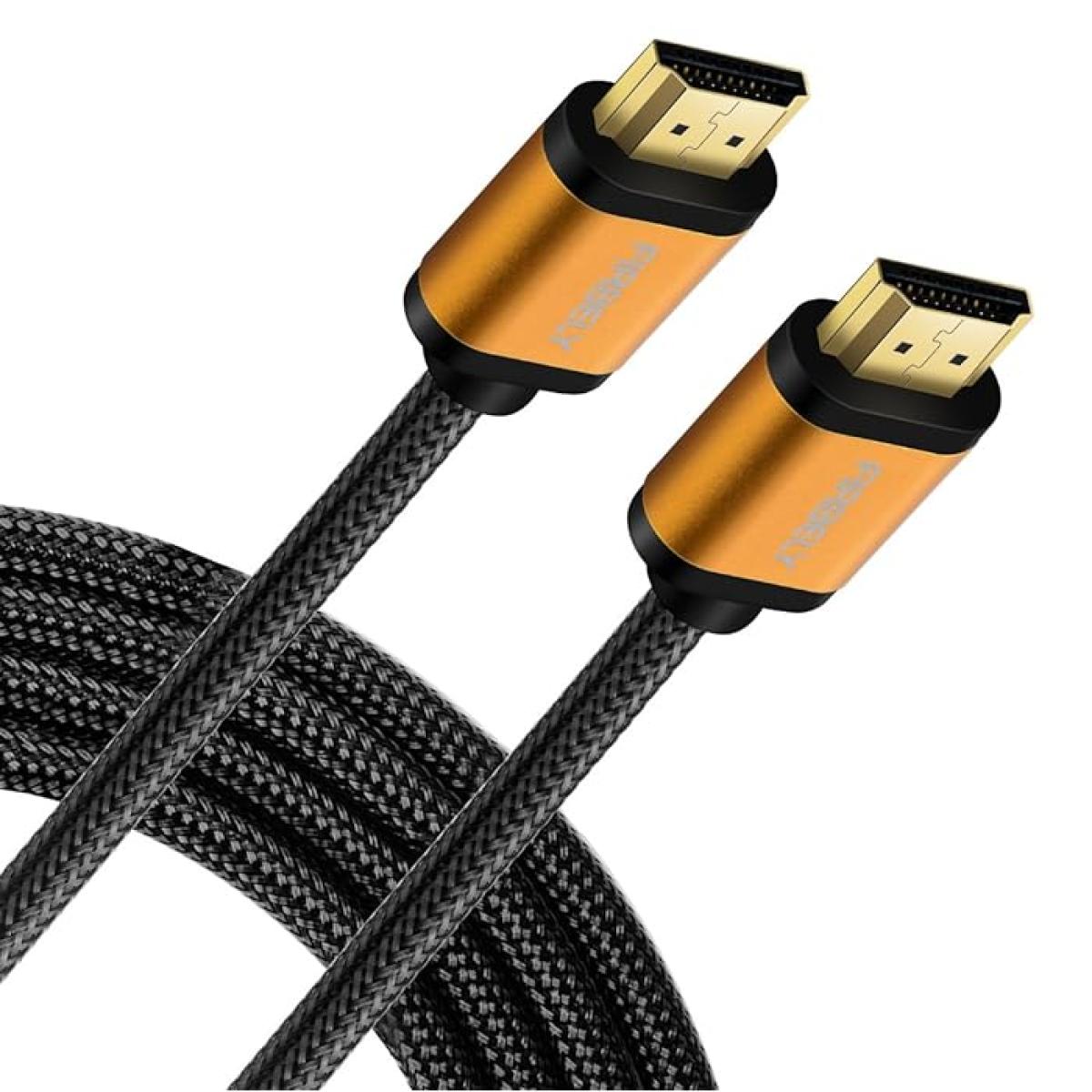 كابل HDMI دائري 4K من Haing HI-0005-HKC مع فلتر - 5 متر