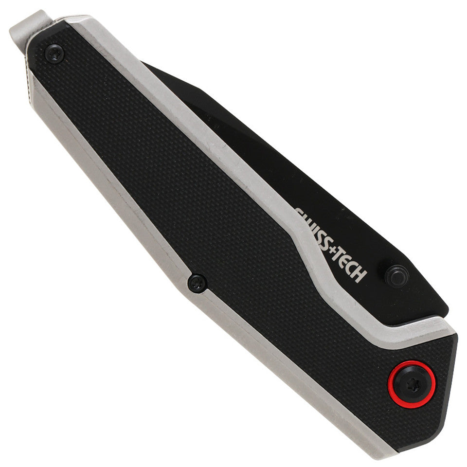 Swiss Tech Bi-Metal Carbide Folding Pocket Knife