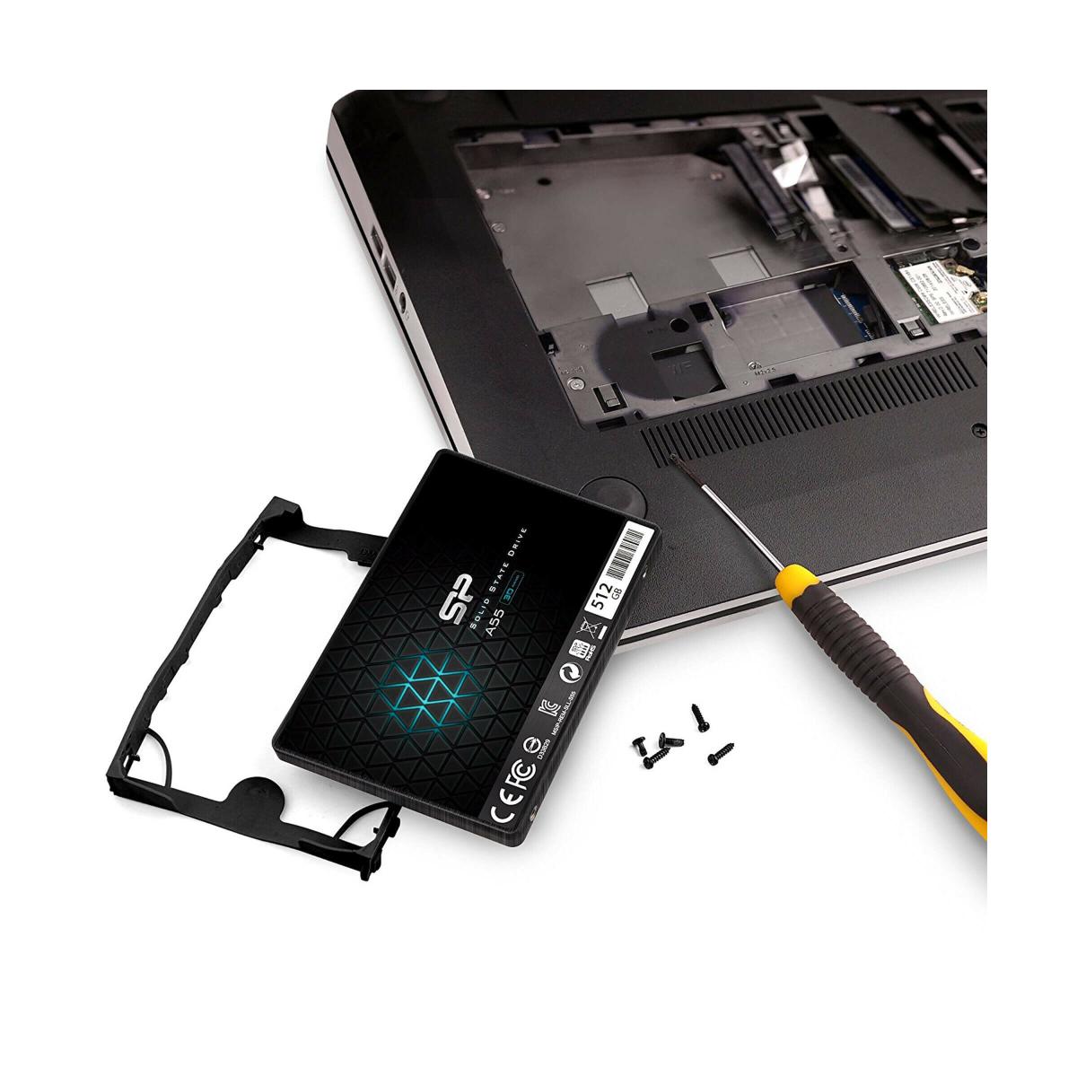 قرص SSD Silicon Power 512GB 3D NAND SATA III 2.5