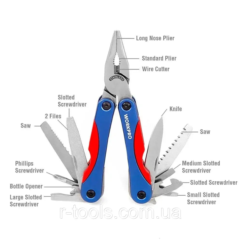 12-IN-1 MINI MULTI-PURPOSE PLIERS