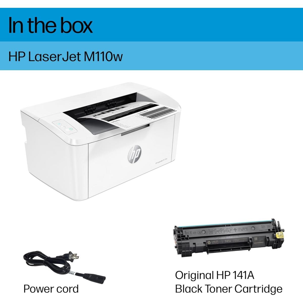 طابعة HP LaserJet M111w (7MD68A) 