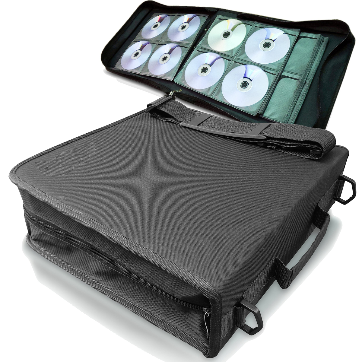 Portable  CD CD Storage  Case Holder Bag 256 Capacity