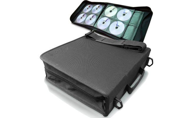 Portable  CD CD Storage  Case Holder Bag 256 Capacity