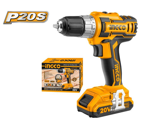 Li-Ion 20 V Cordless Drill Auto-Lock