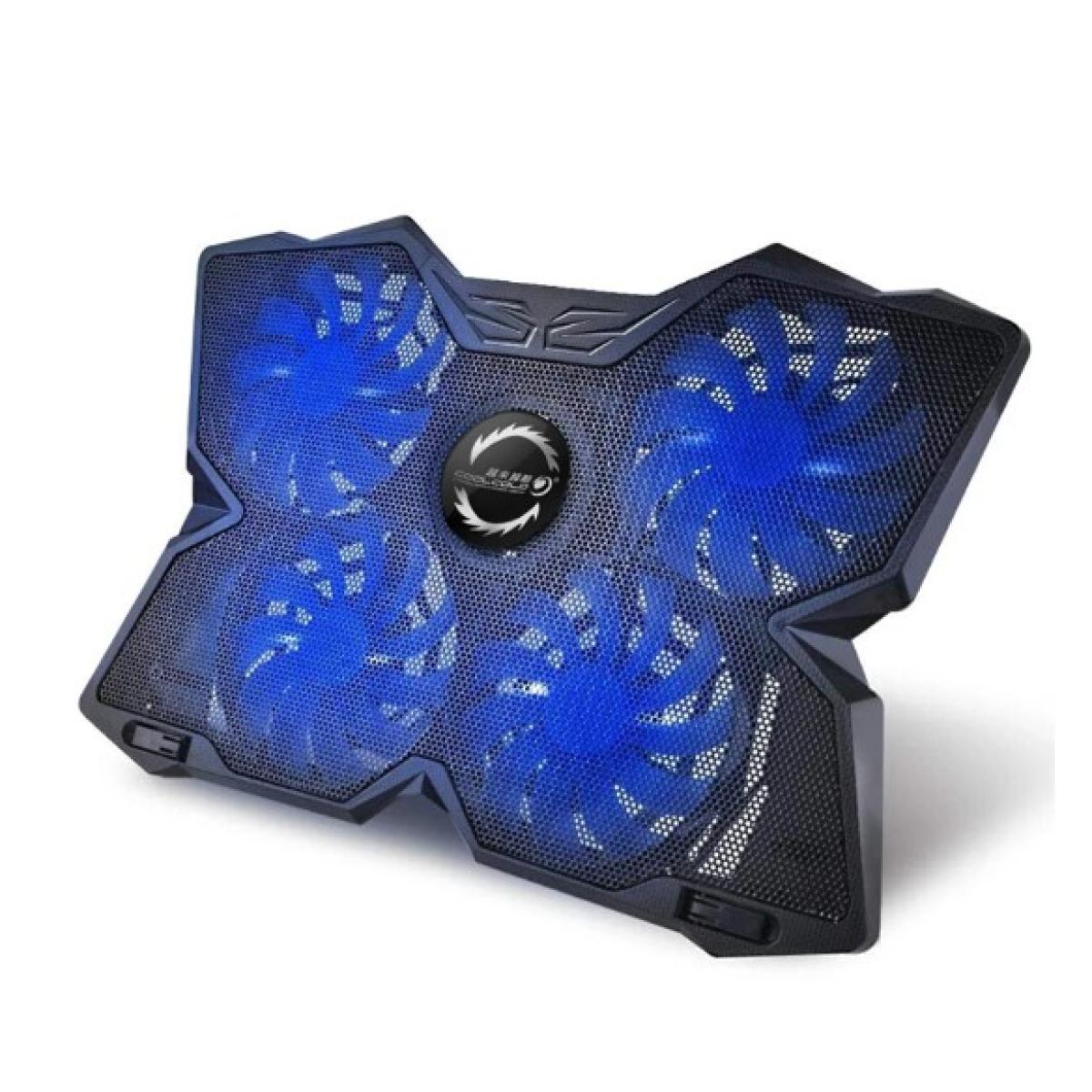 COOLCOLD 25V Gaming 4 Silent Fans Laptop Cooling Pad