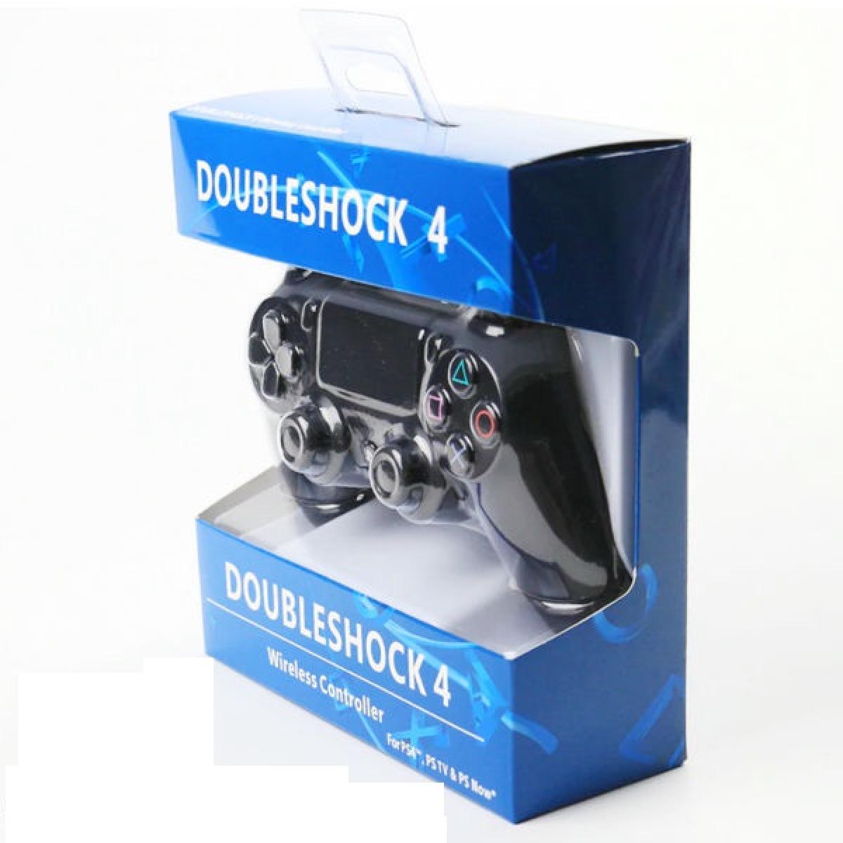 Wireless Controller for PS4 Double Shock-Black