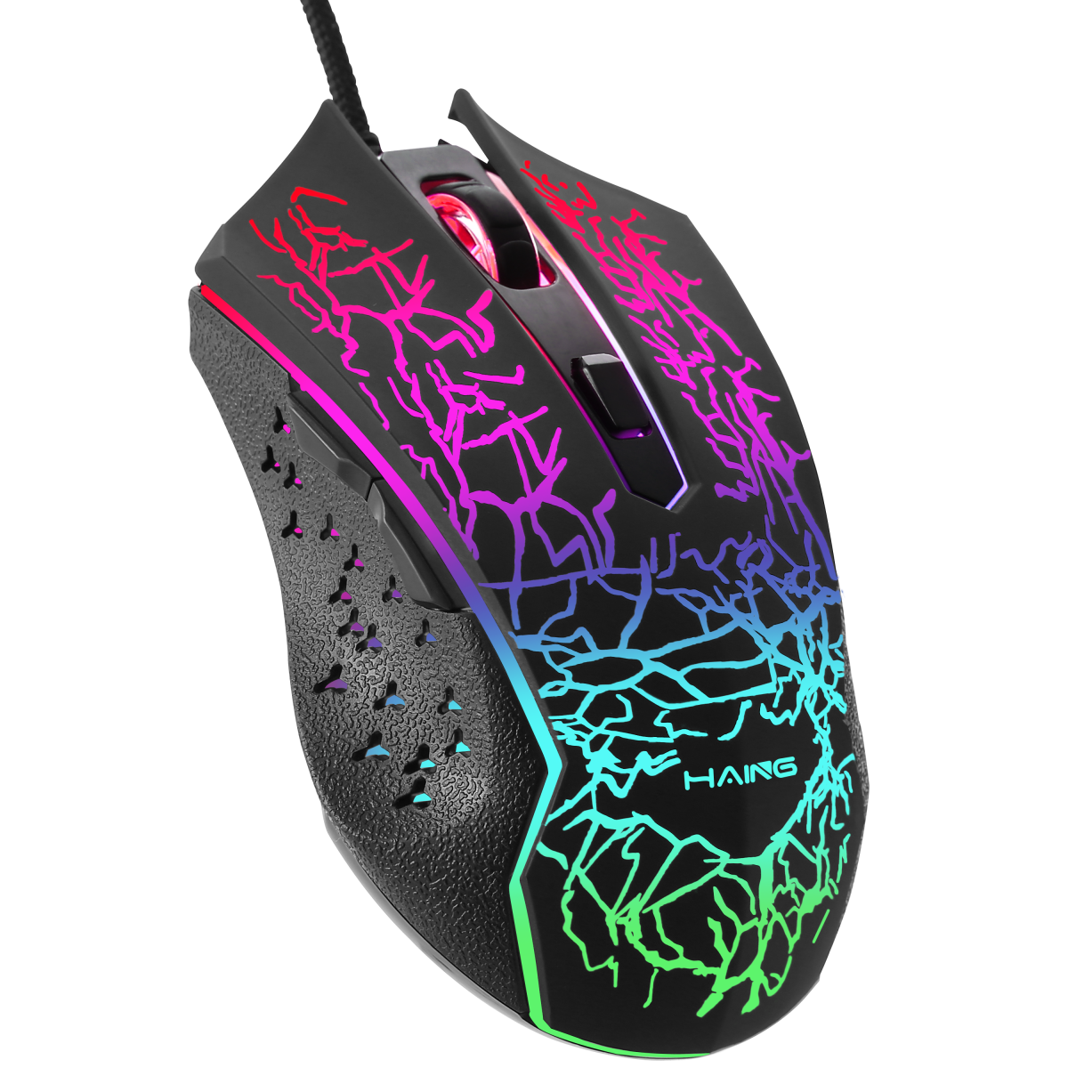 HAING GM100 RGB Gaming Wired Mouse