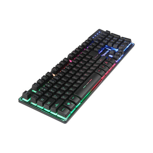 MeeTion MT-K9300 Colorful Rainbow Backlit Gaming Keyboard