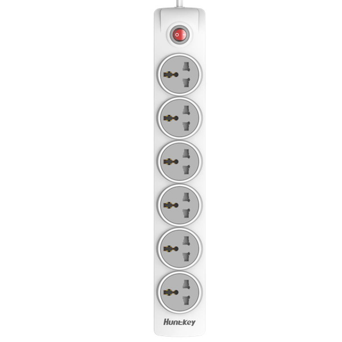 Huntkey SZN601 6 Port UK Plug Power Strip 3M